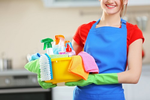 Detail-focused cleaning in a modern space by Bloomsbury Cleaners