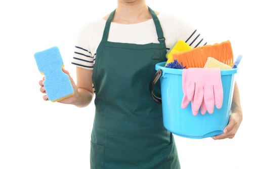 Professional end of tenancy cleaning in a Bloomsbury flat kitchen