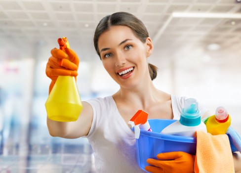 Office cleaning service in Bloomsbury with tidy workspace
