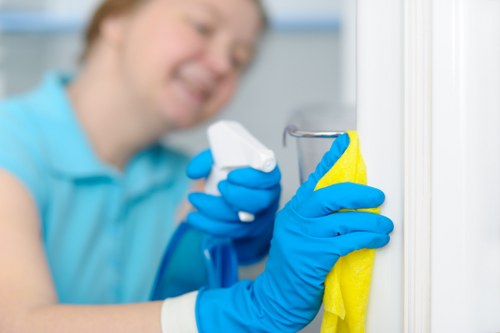 Screen-reader friendly Bloomsbury cleaning services page layout