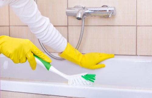Thorough cleaning in a Bloomsbury property with attention to detail