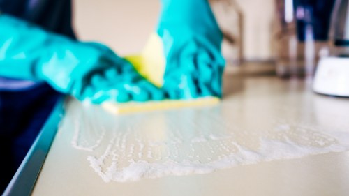 Deep cleaning equipment used by a carpets cleaner in Bloomsbury