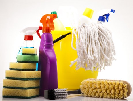 Cleaner estimating waste load size for an office clearance